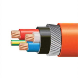 3X6mm2 + E PVC SWA Circular Orange