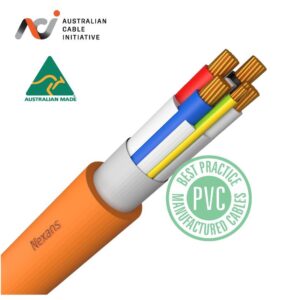 4X6mm2 + E PVC Circular Orange 0.6/1KV 500m