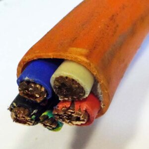 35mm2 CU 4 Core + Earth (10mm2) XLPE/PVC Orange Circular (500m packs)