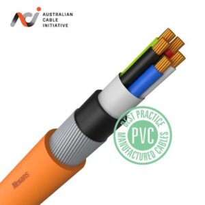4X10mm2 + E PVC SWA Circular Orange 500M