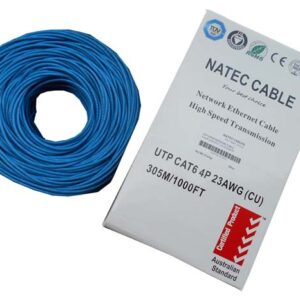 NATEC UTP CAT6E 4P 23AWG 300M