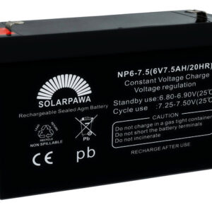 SOLARPAWA NP6-7.5AH