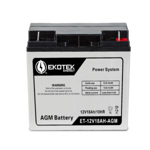 EKOTEK ET-12V18AH-AGM