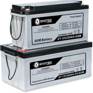 EKOTEK ET-12V250AH-AGM